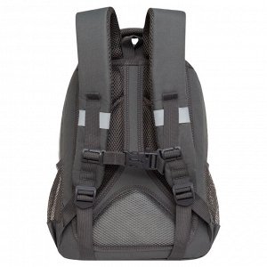 Рюкзак школьный GRIZZLY с карманом для ноутбука 13", анатомической спинкой, для девочки