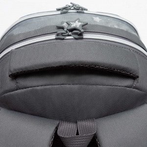 Рюкзак школьный GRIZZLY с карманом для ноутбука 13", анатомической спинкой, для девочки