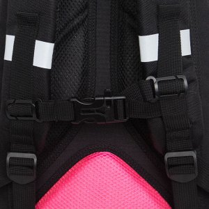 Рюкзак школьный GRIZZLY с карманом для ноутбука 13", анатомической спинкой, для девочки