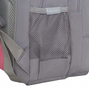 Рюкзак школьный GRIZZLY с карманом для ноутбука 13", анатомической спинкой, для девочки