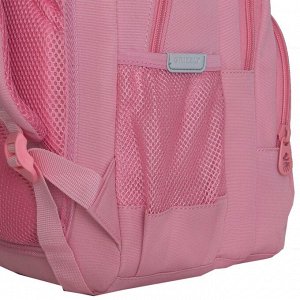Рюкзак школьный GRIZZLY с карманом для ноутбука 13", анатомической спинкой, для девочки