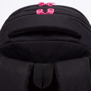 Рюкзак школьный GRIZZLY с карманом для ноутбука 13", анатомической спинкой, для девочки