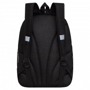 Рюкзак школьный GRIZZLY с карманом для ноутбука 13", жесткой спинкой, двумя отделениями, для девочки