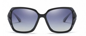 Женские поляризованные очки черно-серые