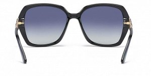 Женские поляризованные очки черно-серые