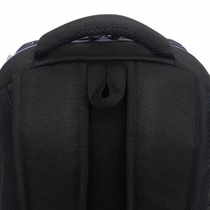Рюкзак школьный GRIZZLY с карманом для ноутбука 13", анатомической спинкой, для девочки