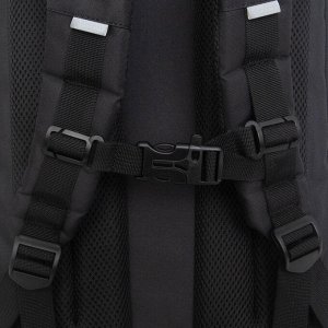 Рюкзак молодежный GRIZZLY с отделением для ноутбука 15", анатомической спинкой, для мальчика, мужской