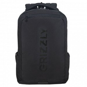 Рюкзак молодежный GRIZZLY с отделением для ноутбука 15", анатомической спинкой, для мальчика, мужской