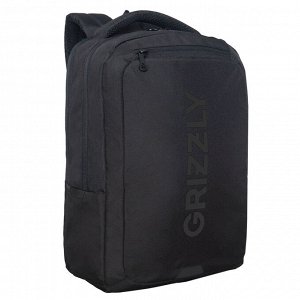 Рюкзак молодежный GRIZZLY с отделением для ноутбука 15", анатомической спинкой, для мальчика, мужской