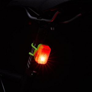 Фонарь для велосипеда светодиодный sl 500 передний/задний с usb b'twin