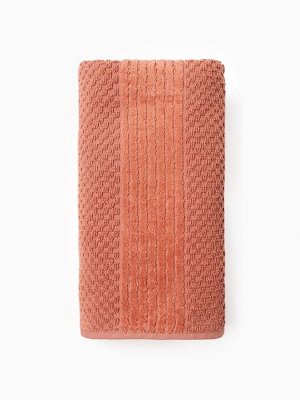 Полотенце махровое LoveLife «Атакама» 50x80 см, коричневое, 100% хлопок, 500 г/м²