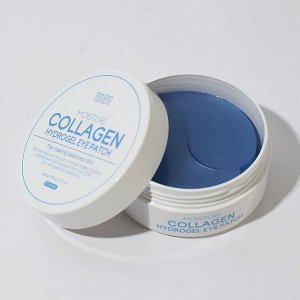 TENZERO Увлажняющие гидрогелевые патчи под глаза с коллагеном MOISTURE COLLAGEN HYDROGEL EYE PATCH, Южная Корея, 90г (60шт)