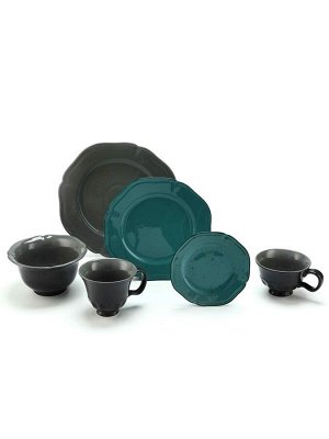 Чайная пара «Азур», 2 предмета, кружка 280 мл, блюдце d=16 см, Dolce Ceramo