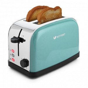 Тостер Электрический тостер для домашнего использования. Мощность тостера составляет 850 Вт. Тостер оборудован семью температурными режимами и двумя автоматическими - подогрев и разморозка. Ёмкость - 