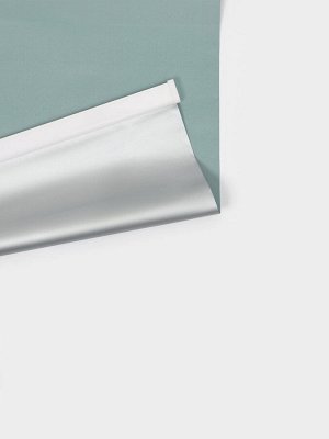 Штора рулонная «Нюд», блэкаут, 90x250 см, зелёная
