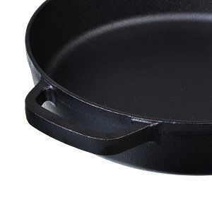 Сковорода-жаровня чугунная 24 см (036)