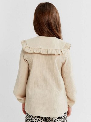 Рубашка детская KAFTAN, бежевая