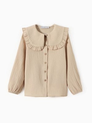 Рубашка детская KAFTAN, бежевая