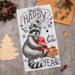Полотенце &quot;Доляна&quot; Happy year 35х60см,100% хл 160 г/м2