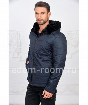 Зимняя куртка с меховым капюшономАртикул: C-1627-SN