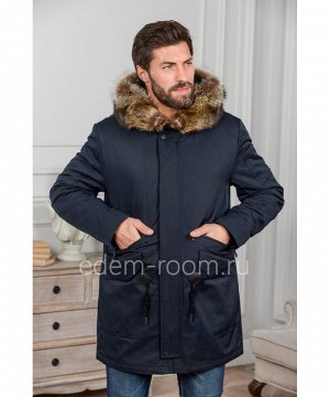 Мужская зимняя куртка с капюшономАртикул: R-18672-2-SN-EN