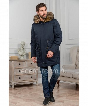 Мужская зимняя куртка с капюшономАртикул: R-18672-2-SN-EN