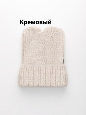 Шапка женская на флисовом подкладе с шерстью мериноса цвета выбирайте при оформлении заказа