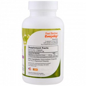 Zahler, Magnesium, Advanced Magnesium Supplement, 200 mg, 60 Capsules