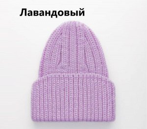 Шапка женская на флисе с шерстью мериноса цвета выбирайте при заказе