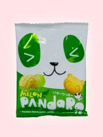 Хрустящее печенье в форме мордочки панды PandaRo Melon со вкусом дыни 7 гр Японские сладости