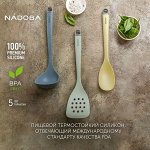 Набор кухонных силиконовых инструментов, 3 пр., NADOBA, серия PAULINA
