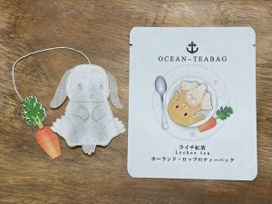 Ocean-Teabag Rabbit - чайные пакетики в форме кролика, с ароматом личи