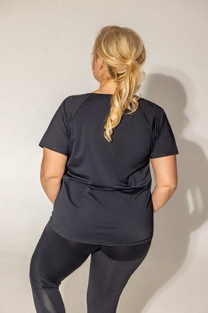ACTIVE Blouse oversize Футболка спортивная цвет: Черный