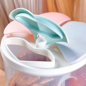 Контейнер для сыпучих продуктов двойной (2500 мл)