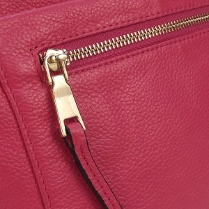 СКИДКА. Женская сумка Borgo Antico. Кожа. 5061 rose red