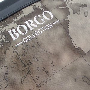 Дорожная сумка Borgo Antico. 2325 grey map