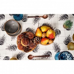 Скатерть новогодняя «Этель» Christmas 150x250 см, 100% хлопок, саржа 190 г/м²
