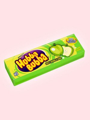 Wrigley Жевательная резинка со вкусом яблока Hubba Bubba Вриглейс Хубба-Бубба 35 гр