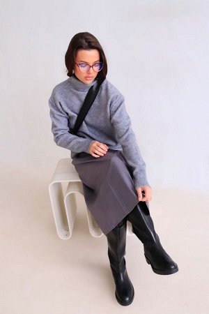 Юбка серая + ДЛИНА: 80 (+-3) см.
+ СОСТАВ: ПЭ 80%, вискоза 20%
+ ПАРАМЕТРЫ МОДЕЛИ: 81/62/88, рост модели 172 см.
+ ОБРАЗЕЦ НА МОДЕЛИ: 44