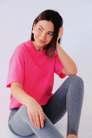 Футболка розовая