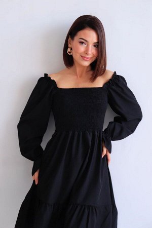 Платье чёрное