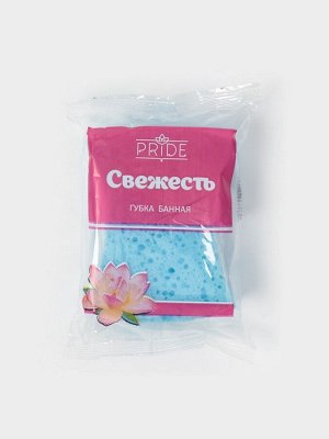 Губка для тела «Свежесть», 13x9x4 см, МИКС