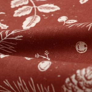Скатерть "Этель New Year's plants" 110*149 см, 100% хл, рогожка 186 г/м*