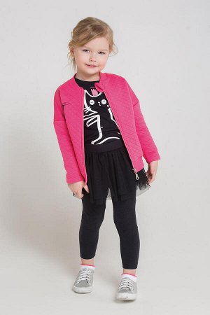 Куртка для девочки Crockid КР 300752 ярко-розовый к213
