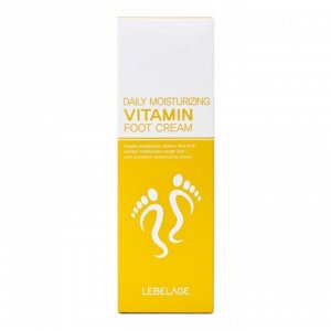 Lebelage Увлажняющий крем для ног с витаминами / Daily Moisturizing Vitamin Foot, 100 мл