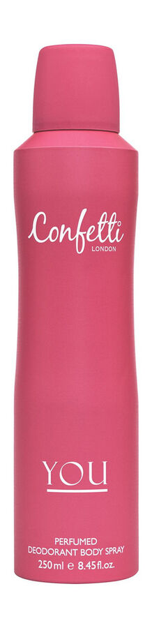 CONFETTI London Дезодорант-спрей д/тела парф.Pastel You 250мл