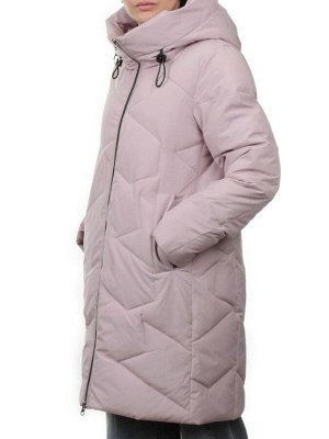 760 LT. PINK Пальто зимнее женское (170 гр. холлофайбер)