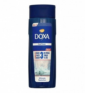 DOXA Гель д/душа д/мужчин Максимальное увлажнение 3в1 400мл