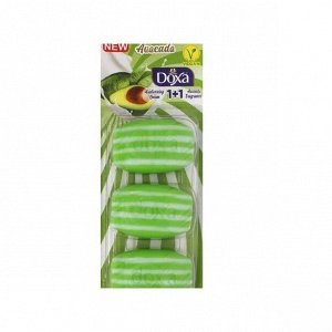 DOXA Мыло твердое Care series Beauty Avocado блистер 3х90г