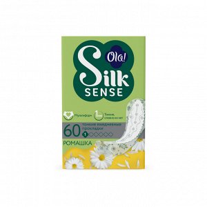 OLA! SILK Sense LIGHT Прокладки ежед.стринг-мультиф.Ромашка уп.60